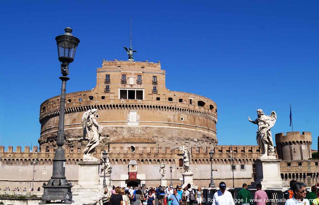 Engelsburg in Rom besichtigen Castel Sant Angelo