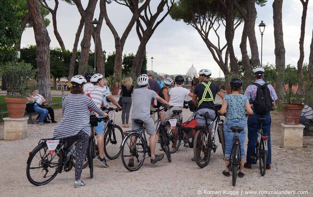 Fahrradtour durch Rom