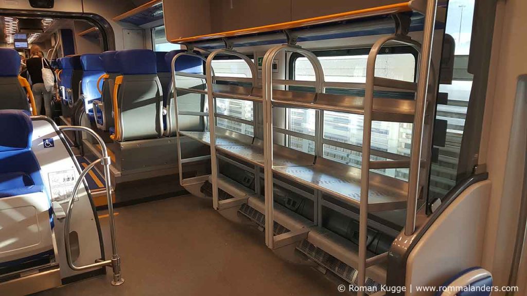 Gepäckablage Leonardo Express