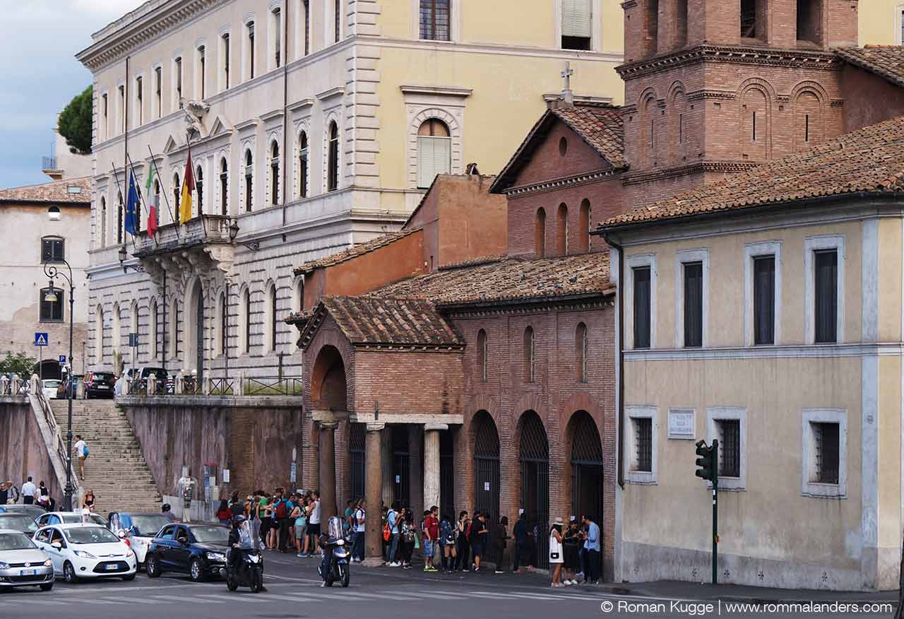 Kirche Santa Maria Cosmedin Bocca della Verità Rom