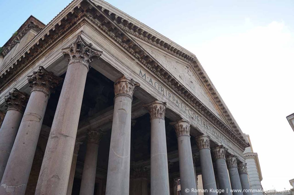 Pantheon in Rom Fassade