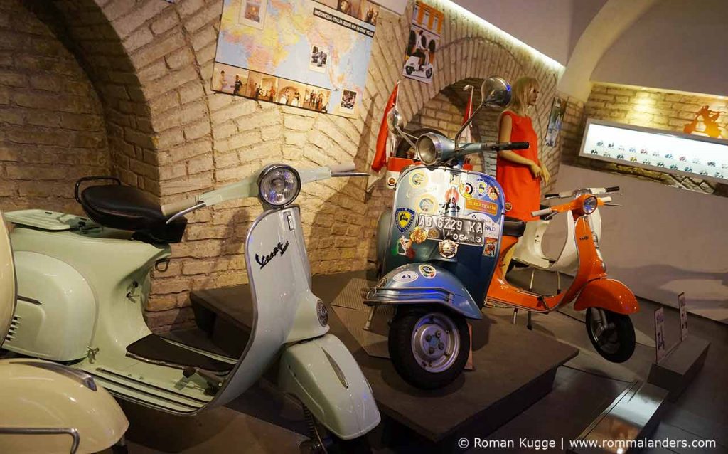 Rom Stadtrundfahrt Vespa