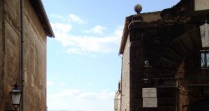 Straße und Treppen in Palestrina