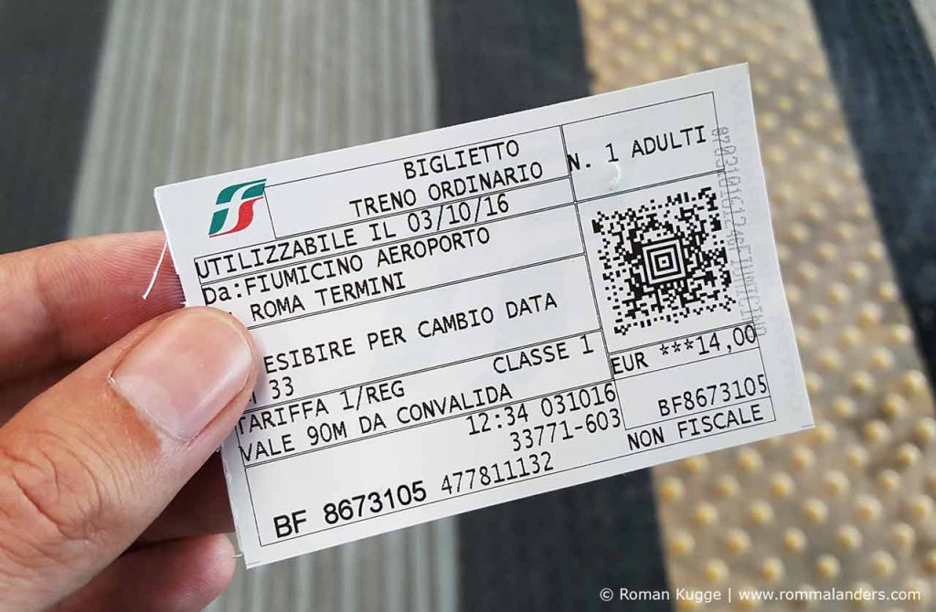Leonardo Express Tickets, Preise, Infos Rom mal anders