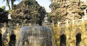 Villa d'Este Ovaler Brunnen