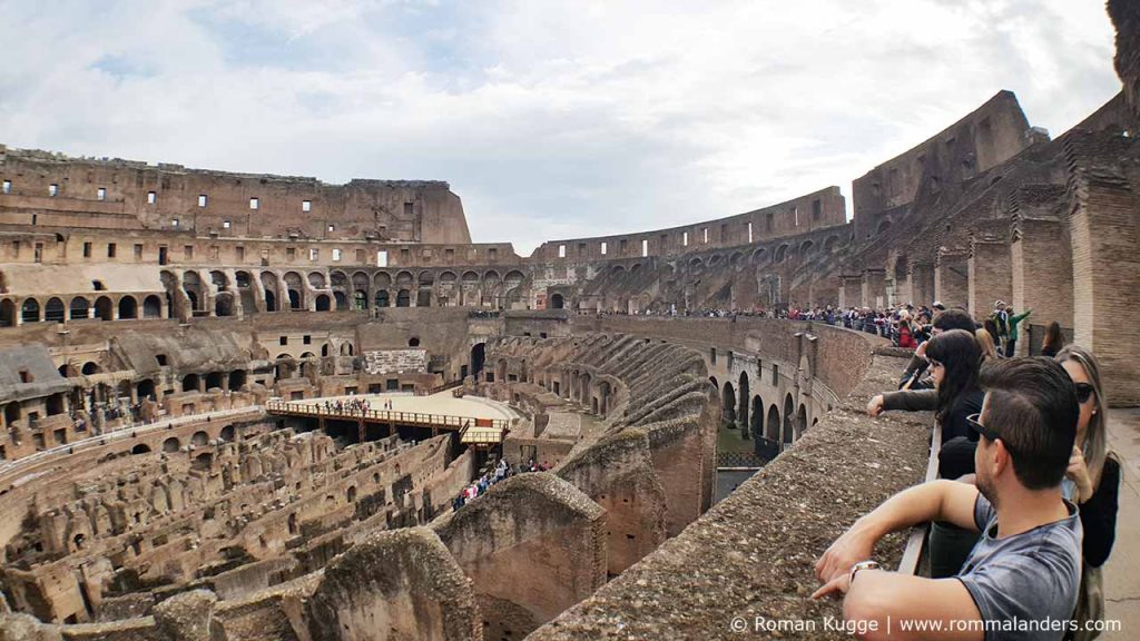 Kolosseum in Rom besichtigen zweites Stockwerk