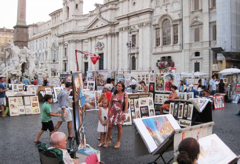 Piazza Navona Künstler