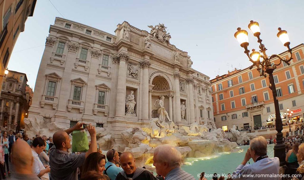 Trevi Brunnen in Rom