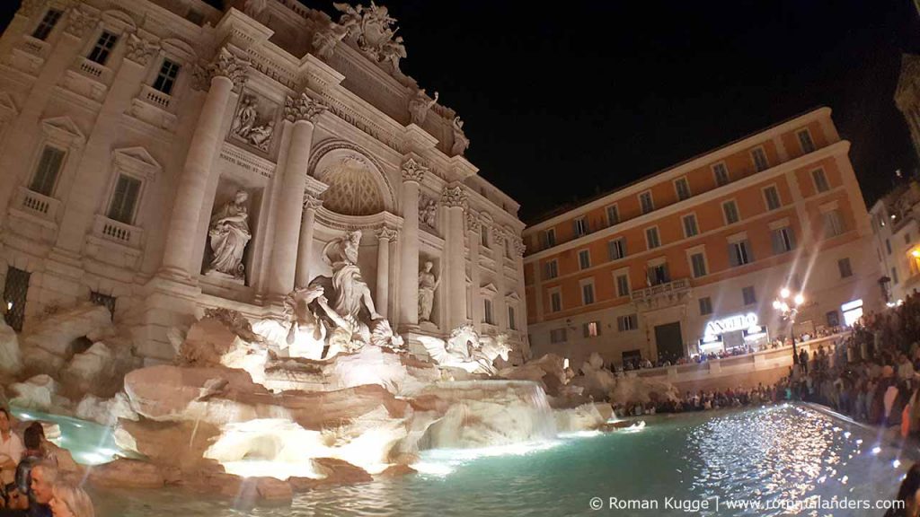 Trevi Brunnen in Rom