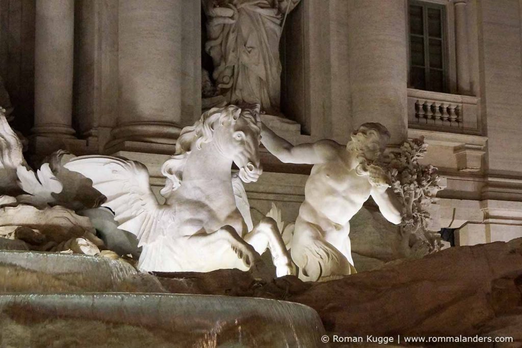 Trevi Brunnen in Rom