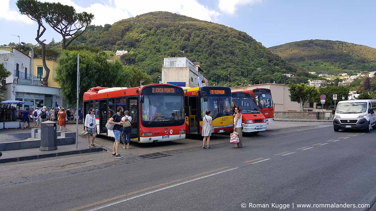 Öffentliche Verkehrsmittel Ischia