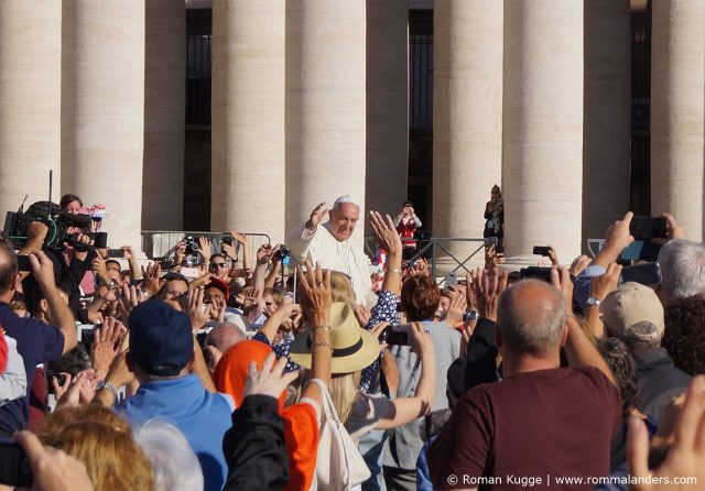 Papst Generalaudienz Papstmesse Rom