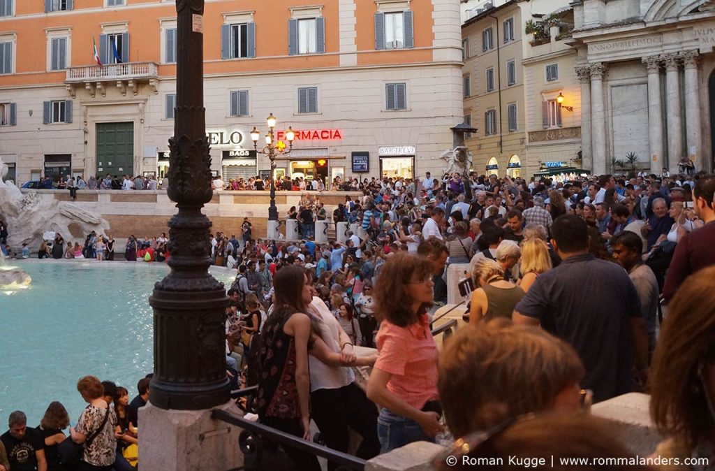 Taschendiebe Rom Trevi-Brunnen