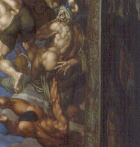 Juengste Gericht Sixtinische Kapelle
