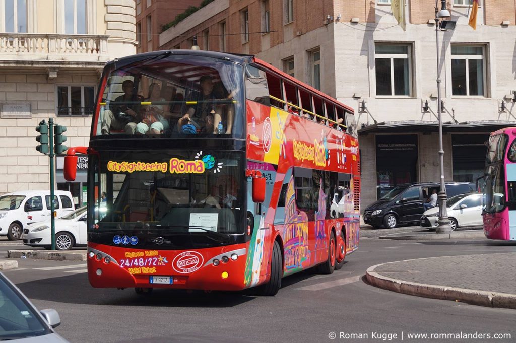 Hop On Hop Off Busse Rom CitySightseeing Roma