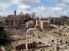 Ausblick Palatin-Hügel Forum Romanum
