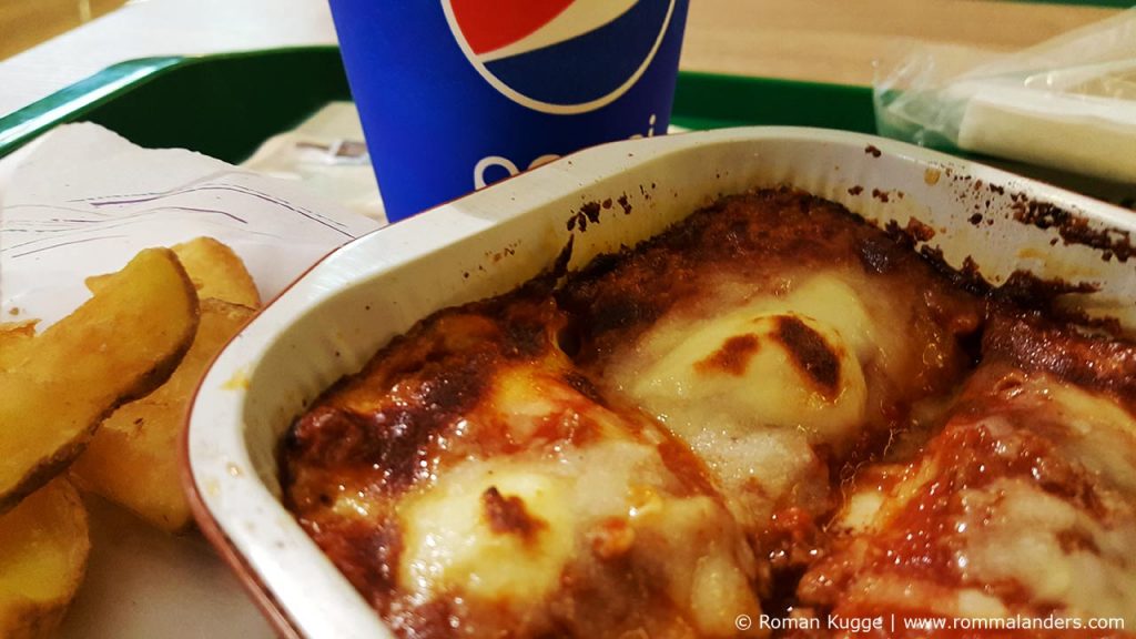 Lasagnam italienisches Fast Food Lasagnen
