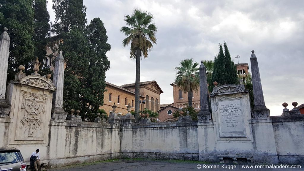 Platz Piazza dei cavalieri Rom Schlüsselloch
