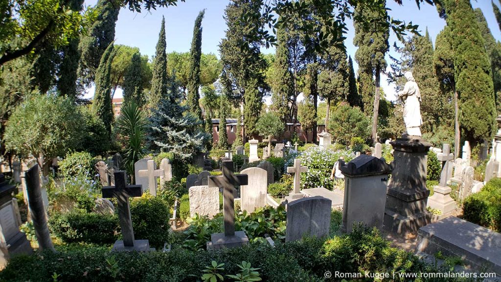 Protestantischer nicht-katholischer Friedhof Rom