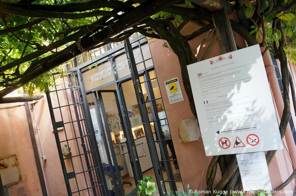 Protestantischer nicht-katholischer Friedhof Rom