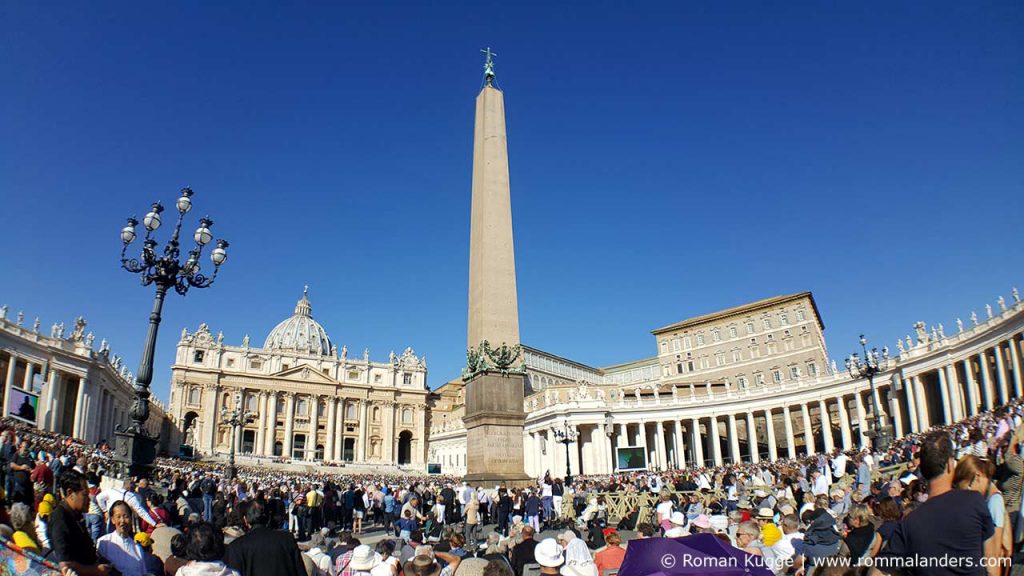 Petersplatz Papstaudienz