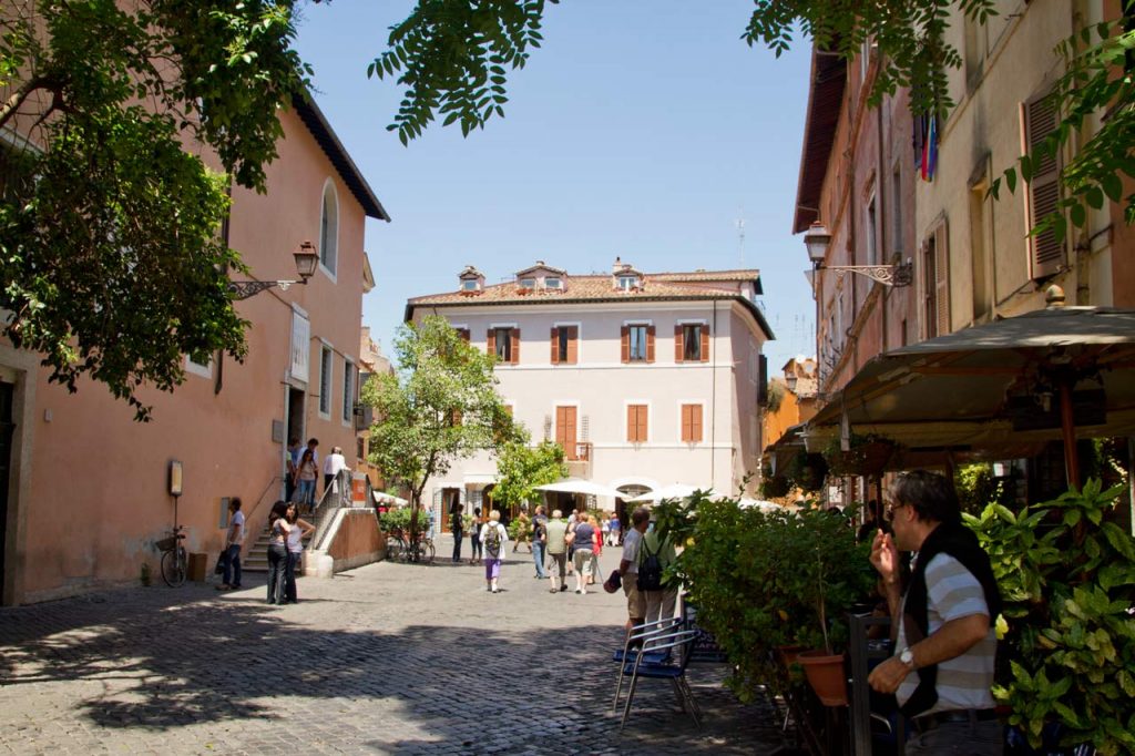 Piazza di Sant Egidio Rom