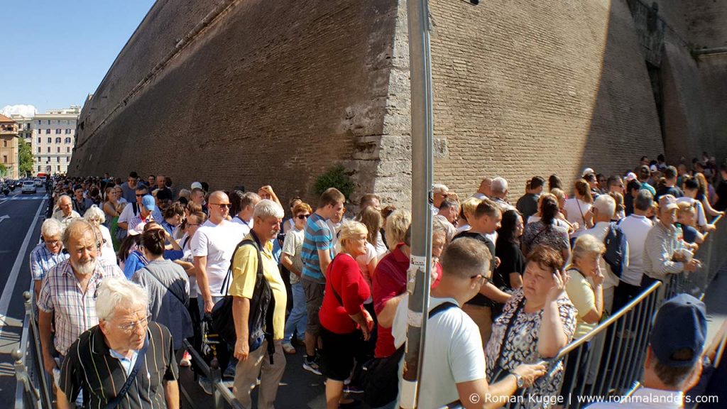 Wartezeiten Vatikanische Museen Rom Sixtinische Kapelle (4)