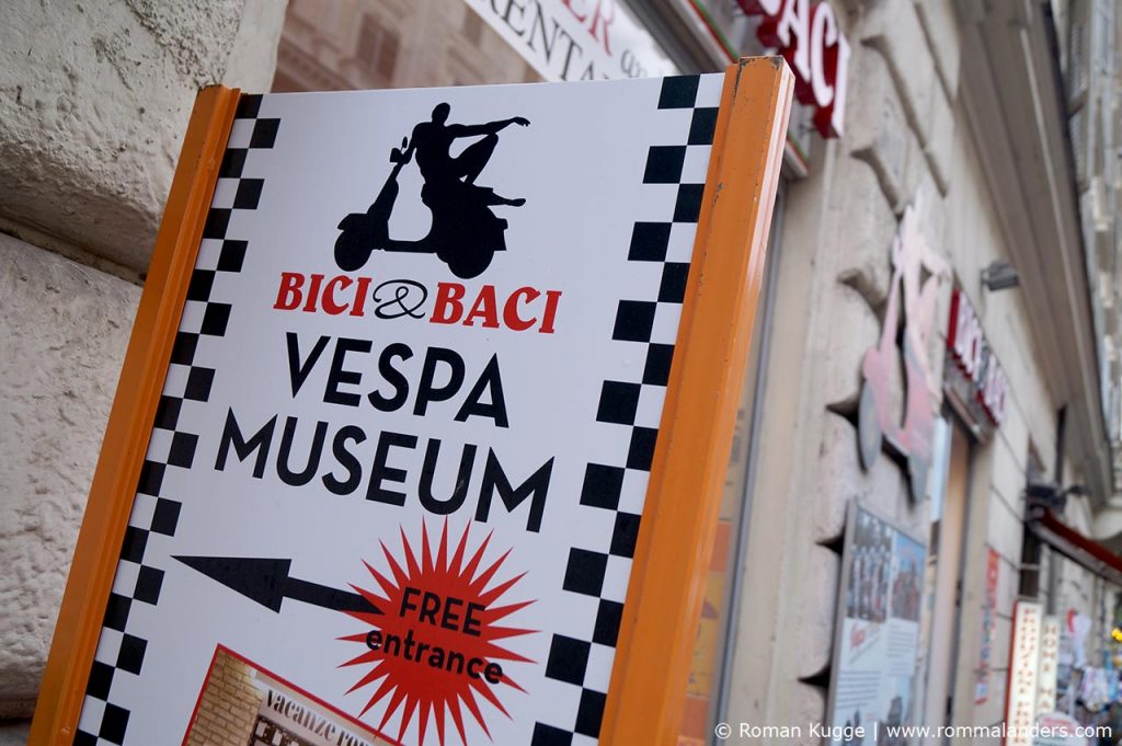 Vespa-Museum in Rom