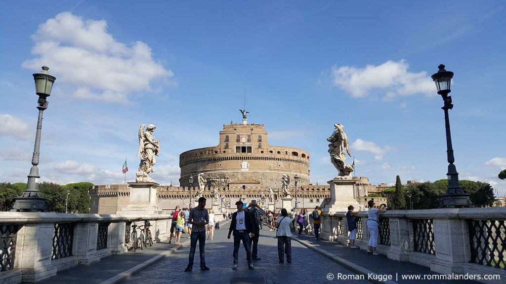 Brücke Rom Engelsburg Ponte Sant Angelo