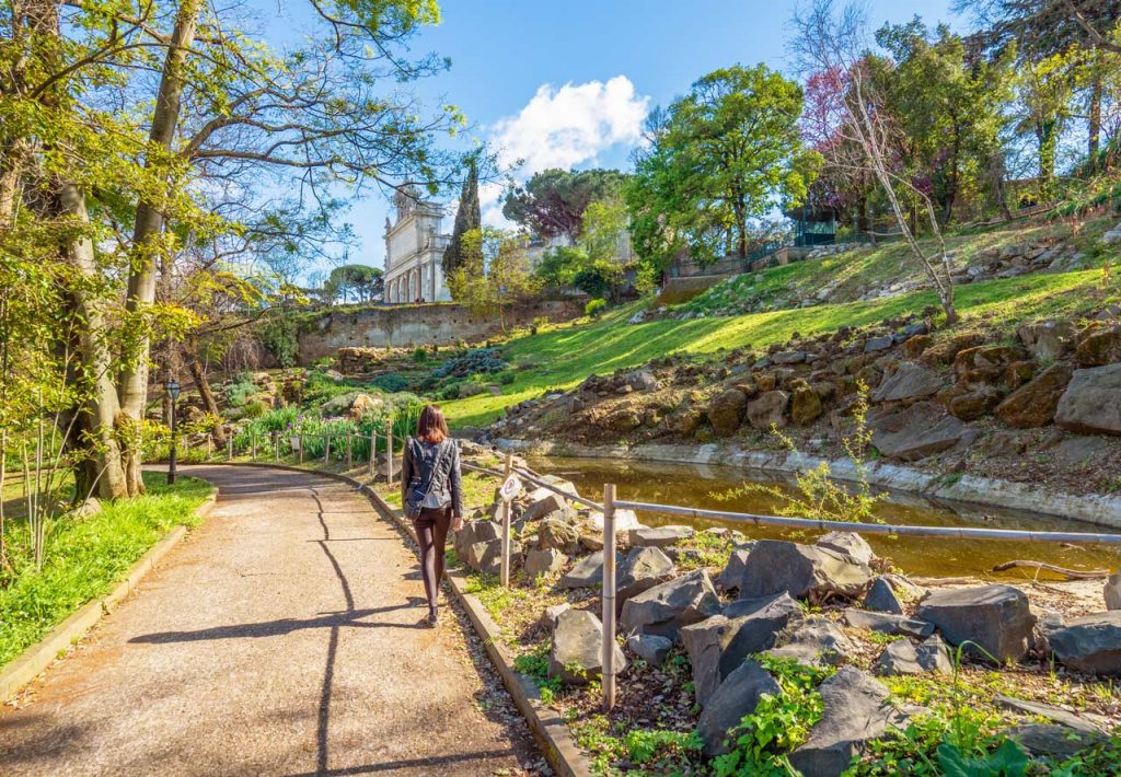 Park Orto Botanico Rom