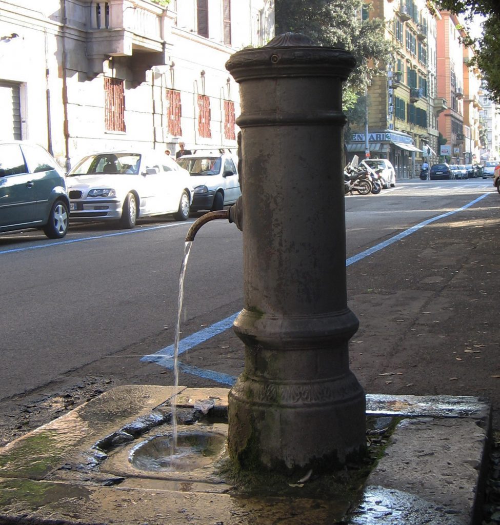 Nasone Trinkwasserbrunnen Rom