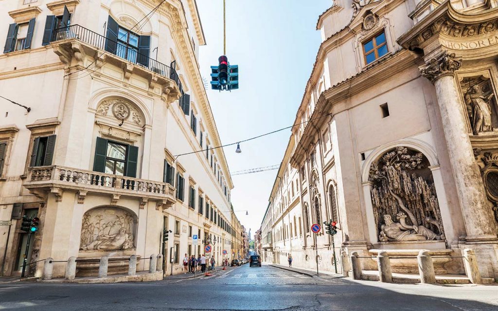 Quattro Fontane Brunnen Rom