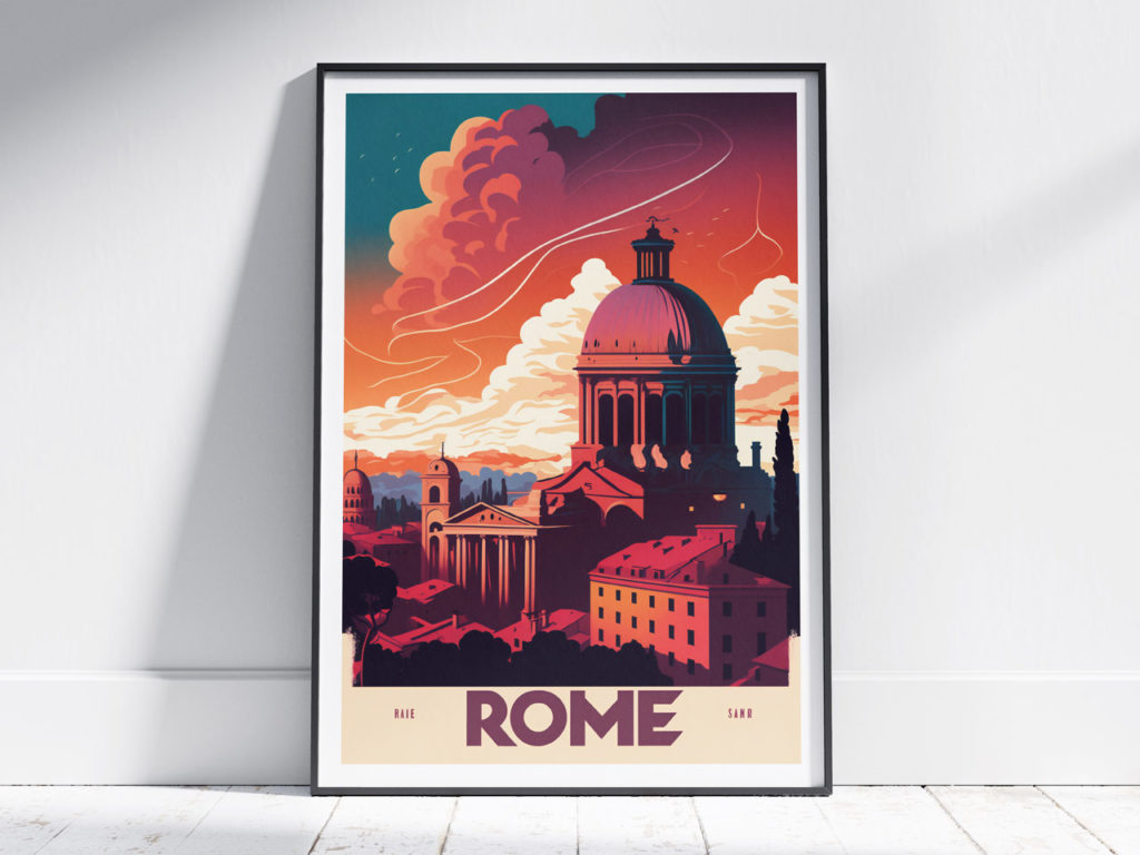 Rom Reiseposter